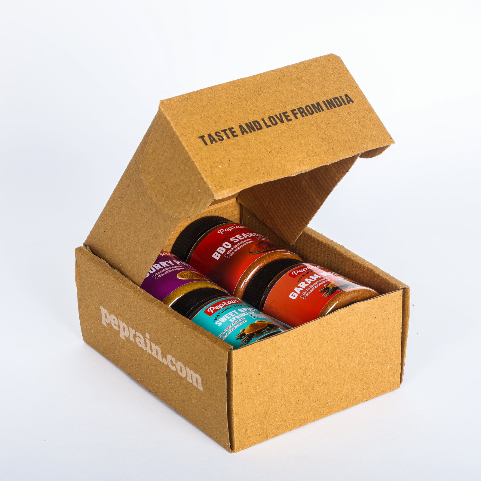 Peprain Spices Box (Whole Spices) each jar 100g